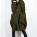 Women's Clothing Hooded Pocket Sweatshirt Zipper Mid Length Two Piece Loose Jacket Women_ipsvogv.com