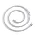Men's Jewelry Gradient Size Zircon Tennis Necklace New Ins Trendy Personality Chain Hip Hop Multi Size_ipsvogv.com
