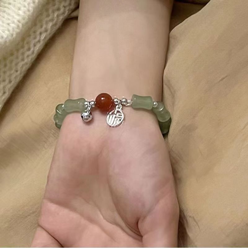 New Rose Bamboo For Women's New Chinese Style Light Luxury Fashion Niche Versatile Bracelet Accessories_ipsvogv.com
