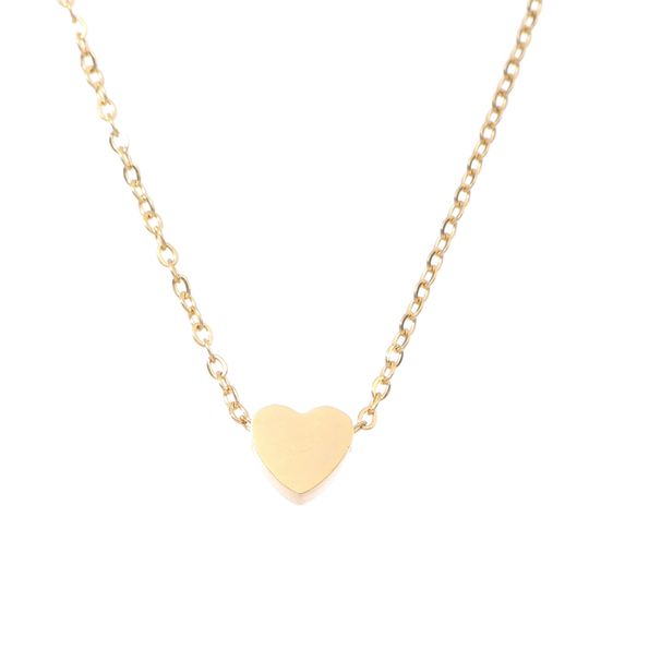 New Fashion Pendant, Simple Titanium Steel Necklace, Ins Style, Diamond Embedding, High Grade, Luxury and Luxury Style_ipsvogv.com