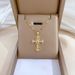 Steel 【 Titanium 】 The Cross Light Luxurious, Gorgeous Full Diamond Necklace. It Is A Popular Female Internet Celebrity 【 】 Luxurious, Necklace._ipsvogv.com