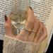 Heavy Industry Light Luxury Niche Super Sparkling Zircon For Girls With Simple Design, Cool Style, Fashionable_ipsvogv.com