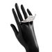 Design Sense, Three-dimensional Metal Leaf Opening Exaggerated Personality, Joint Ring, Hand Decoration For Women_ipsvogv.com