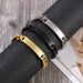 Men's Titanium Stainless Steel Curved Bracelet Hip Hop Cuban_ipsvogv.com