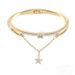 Hot selling pentagram diamond bracelet Fashion crystal bracelet women's gift_ipsvogv.com