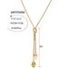 Jewelry Simple Fashion Sweet Trend Pearl Double Pendant Knotted Necklace For Women_ipsvogv.com