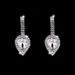 Cross Border Jewelry Wholesale Europe And America Wedding Dinner Accessories Personalized Rhinestone Necklace Earrings Set Bridal Necklace_ipsvogv.com