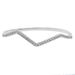 Women's Jewelry Multi Color V Shaped Zircon Bracelet Hip Hop Fashion Hip Hop Versatile Bracelet_ipsvogv.com