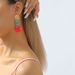 11476 Sweet Diamond Set Geometric ZA Unique Design Color Transparent Fashion Novel Earrings_ipsvogv.com