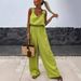 Women's Clothing spring and summer new suspender sleeveless pocket jumpsuit INS casual loose_ipsvogv.com