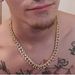 Men's Gold Hip Hop Style Oval Alloy Full Diamond Necklace Men's Jewelry Hip Hop Cuban Chain Fashion Men's Jewelry_ipsvogv.com