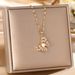 Pearl Butterfly Titanium Steel Necklace Micro Inlaid Exquisite Versatile Zircon Light Luxury Set With Diamond Women's_ipsvogv.com