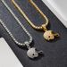 Personalized football helmet pendant niche hip hop street design tennis chain accessories_ipsvogv.com