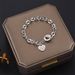 Hot selling titanium steel bracelet female O chain love fashion OT buckle stainless steel bracelet_ipsvogv.com