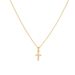 Women's Jewelry Simple Temperament Diamond Cross Sterling Silver Necklace Niche Design High Grade Clavicle Chain Necklace_ipsvogv.com