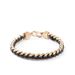 New Ultra-fine Fiber Leather Woven Stainless Steel Men's Bracelet Fashionable Personality Cuban Chain_ipsvogv.com