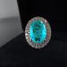 Zhuang Shengsheng Jewelry Emerald Palaiba Colorful Treasure Women's Temperament Ring_ipsvogv.com