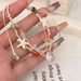 Fashionable And Popular Sweet Water Droplet Starfish Colored Gravel Bracelet, Female Niche Design, Minimalist Bracelet_ipsvogv.com