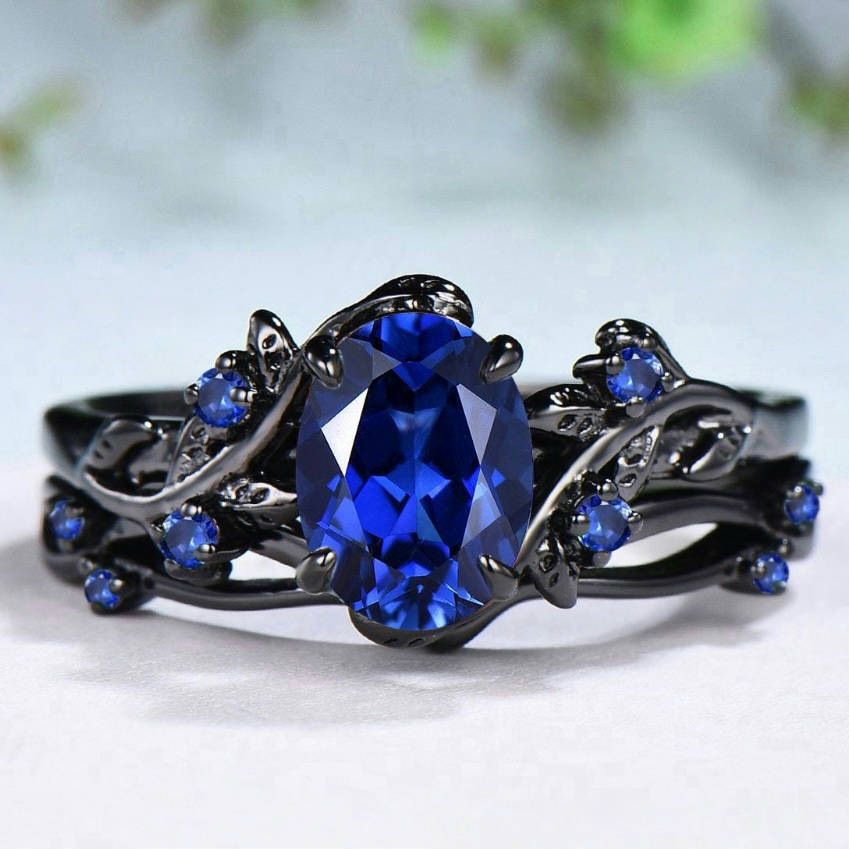 Sanjie, Blue Ring, Gun, Black Rose, Branch Crossing, Ring Girl_ipsvogv.com