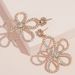 jewelry small fresh all-match flower earrings shiny niche elegant rhinestone earrings earrings_ipsvogv.com