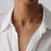 Hot Selling 14k Gold Brass Real Gold Electroplating Fashion Niche Small Grain Freshwater Pearl Clavicle Necklace_ipsvogv.com