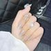 Sanjie simple S925 silver plated simulated zircon ring, please order a wedding ring_ipsvogv.com