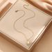 Fashionable New Necklace with Micro Full Diamond Freshwater Pearl Sunflower Pendant Titanium Steel Lock Bone Chain_ipsvogv.com