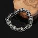 Punk Style Domineering Skull Titanium Men's Fashionable And Creative Stainless Steel Bracelet For Women_ipsvogv.com