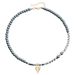 European And American Cross-border Jewelry Ins Wind Exquisite Glass Beads Handmade Beaded Collarbone Chain Light Luxury Fashion Love Necklace Women_ipsvogv.com