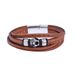Personalized Leather Wristband Men's Beaded Multi-layer Woven Hip-hop Cowhide Bracelet Jewelry_ipsvogv.com
