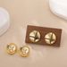 Women’s Jewelry Set Fashion Copper Plated Geometric Earrings Simple Exquisite Niche Personality Versatile Earrings_ipsvogv.com