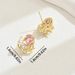 2024 New Japanese Korean style Women's with Love, Niche Inlaid Zircon Design, Light Luxury Earrings and Accessories_ipsvogv.com