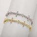 Women's Jewelry Light Luxury Retro Copper Diamond Cross Flower Bracelet Personality High End Niche Infinity Symbol Bracelet_ipsvogv.com