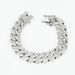 Men’s Jewelry Set Fashion Popular 15mm Diamond Three Row Diamond Full Drill Alloy Men's Necklace Men's Hip Hop Cuban Chain_ipsvogv.com