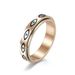 Horus Eye stainless steel rotating ring ring to relieve anxiety niche personality hand jewelry_ipsvogv.com