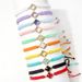 Self Made Woven Bracelets Retro Simple Crystal Glass String Bracelet Jewelry_ipsvogv.com