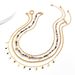 Jewelry Colored Rhinestone Tassel Versatile With Stacked And Niche Crystal Bead Sequin Necklace_ipsvogv.com