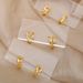 Korean new style 26 English letters earrings for women simple temperament cold style earrings name earrings_ipsvogv.com