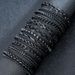 Hip Hop Trend Cuban Titanium Twist Chain Lobster Clasp Black NK Men's Stainless Steel Bracelet_ipsvogv.com