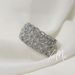 Light Luxury High-end Feeling, Full Of Stars, Snowflakes, Heavy Industry, Opening Index Finger Design, Zirconia, Male_ipsvogv.com
