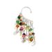 Accessories Forest Ins Style Elf Ear Hanging Bohemian Mushroom Tassel Chain Earrings Without Earholes_ipsvogv.com