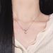 【 21000 People Collection 】 S Pure Silver Zircon Pearl Pendant Necklace For Women, Light Luxury, Niche, High-end,_ipsvogv.com