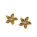 Women’s Jewelry Set Fashion Winter Hot Selling Super Large Flower Geometric Earrings Stainless Steel Coral Inlaid Pearl Irregular Smooth Earrings_ipsvogv.com