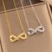 Women's Simple Versatile 8-line Necklace Light Luxury Pendant New Small And Popular Neckchain Internet Red Sweet Collar_ipsvogv.com