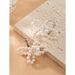 INS Style Fashion Light Luxury High-end Brass Flower Shell Pearl Beaded Earrings_ipsvogv.com