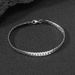 Bracelet Titanium Steel Men's Square Chain Fashion Men's Emperor Chain Gold Motorcycle Bracelet_ipsvogv.com