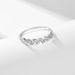 Women's Jewelry Light Luxury Niche Design Diamond Wheat Ear Sterling Silver Ring Cold Style High End Sense All Match Ring Bracelet_ipsvogv.com
