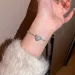 Bangle 2024 New Trendy Sweet Love Zircon For Women Gold Plated Crystal Full Of Rhinestone Bracelet Wedding Jewelry Gift_ipsvogv.com