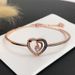 Heart Shaped Starry Night Sweet Words Bracelets For Women Elements Crystal Love Bracelets_ipsvogv.com