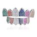 Unisex Hip Hop Braces For Men Colorful Zircon Platinum Braces Hip Hop Gold Braces Hip Hop Personalized Accessories_ipsvogv.com